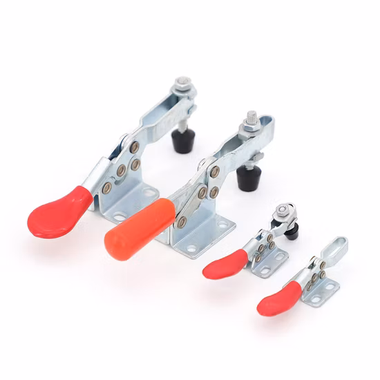 Sujetador de acero de metal Huiding Abrazadera de palanca vertical de soldadura resistente para la venta