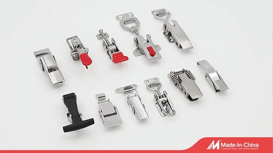 Abrazadera de pestillo manual Abrazadera de palanca ajustable de servicio pesado de acero inoxidable